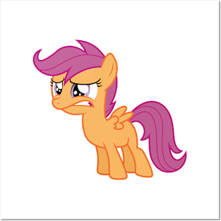 Scootaloo watching Apple Bloom 1 Posters and Art